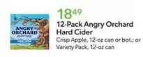 Angry Orchard - 12-Pack Hard Cider