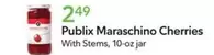 Publix Maraschino Cherries With Stems