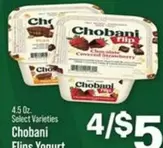 Chobani - Flips Yogurt