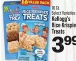 Kellogg's - Rice Krispies Treats