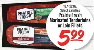 Marinated Tenderloins or Loin Fillets