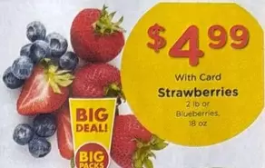 Strawberries or Blueberries