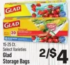 Glad - Storage Bags