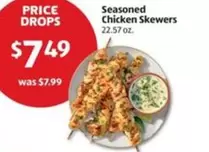 Seasoned Chicken Skewers