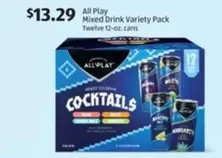 all - Mixed Drink Variety Pack Cocktails