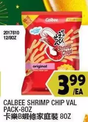 Shrimp Chips Original 2017610 12/8OZ