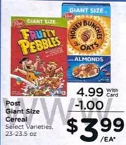 post - Giant Size Cereal