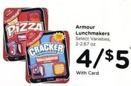 Armour - Lunchmakers Pizza, Cracker