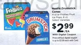 pops - Drumstick Cones