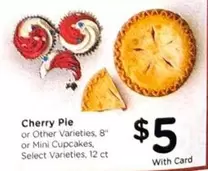 Cherry Pie or Mini Cupcakes