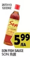 SON FISH SAUCE 2073113 12/230Z