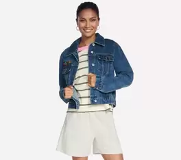 Britto: Joyful Mosaic Denim Jacket