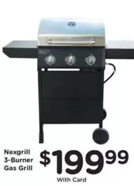 3-Burner Gas Grill
