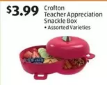 Teacher Appreciation Snackle Box