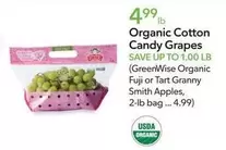 Granny Smith - Organic Cotton Candy Grapes