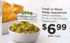 Fresh In-Store Made Guacamole