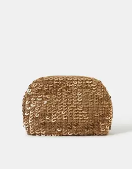 Sequin Woven Clutch Bag