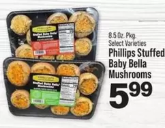 Bella - Stuffed Baby Mushrooms