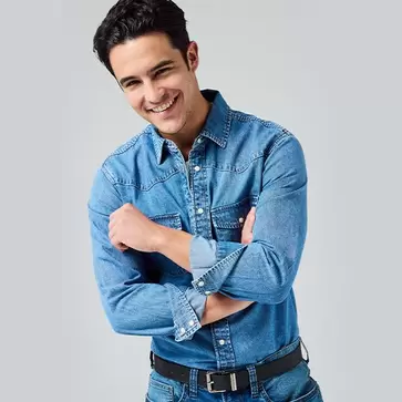 Mens Denim Shirt