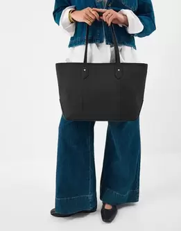 Plain Tote Bag Black