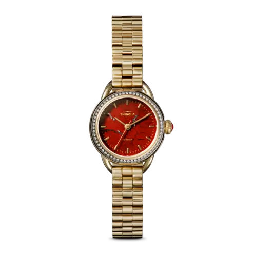 Gilda Radner Runabout Watch - Red Jasper
