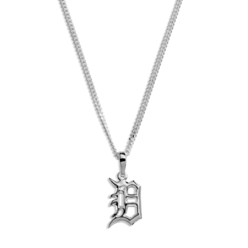 Chunky Detroit "D" Necklace