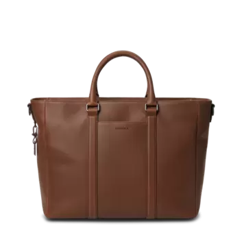 Runwell Zip Brief - Medium Brown