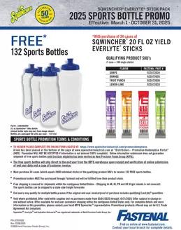 Fastenal catalogue | Fastenal Sqwincher Bottle Promo | 2025-01-01T00:00:00.000Z - 2025-12-31T00:00:00.000Z