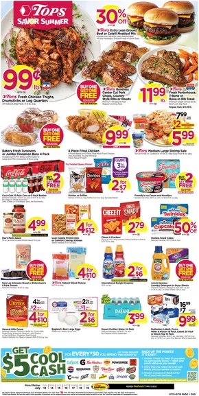Tops catalogue in Lewiston NY | Top deals for all customers | 2025-07-13T00:00:00.000Z - 2025-07-19T00:00:00.000Z