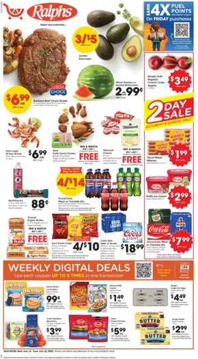 Ralphs catalogue in Oak View CA | Exclusive deals for our customers | 2025-07-16T00:00:00.000Z - 2025-07-23T00:00:00.000Z