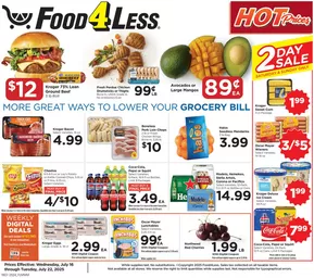 Food 4 Less catalogue in Downers Grove IL | Top deals and discounts | 2025-07-16T00:00:00.000Z - 2025-07-22T00:00:00.000Z