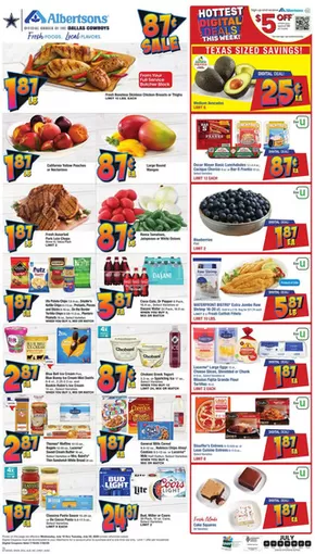 Albertsons catalogue in Fort Bliss TX | Attractive special offers for everyone | 2025-07-16T00:00:00.000Z - 2025-07-22T00:00:00.000Z