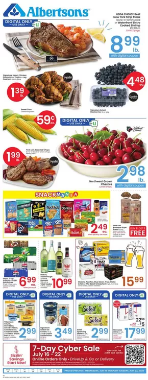 Albertsons catalogue in Baton Rouge LA | Wide range of offers | 2025-07-16T00:00:00.000Z - 2025-07-22T00:00:00.000Z
