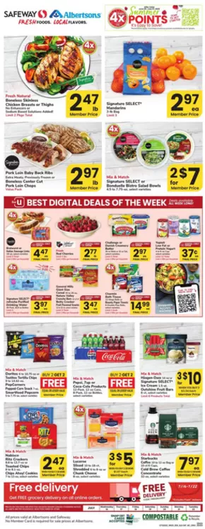 Albertsons catalogue in Sheridan WY | Special offers for you | 2025-07-16T00:00:00.000Z - 2025-07-22T00:00:00.000Z