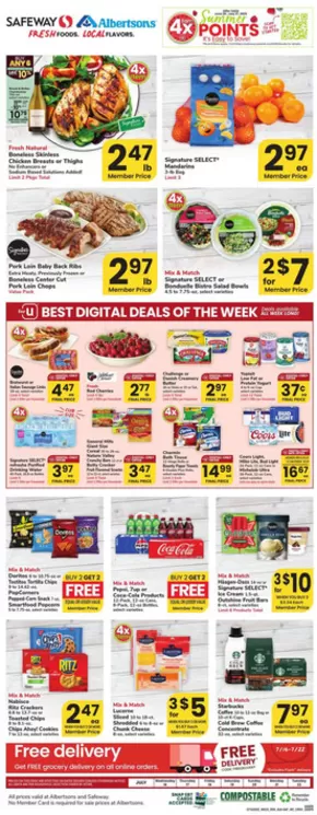Albertsons catalogue in Baton Rouge LA | New offers to discover | 2025-07-16T00:00:00.000Z - 2025-07-22T00:00:00.000Z