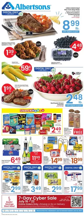 Albertsons catalogue in Henderson NV | Exclusive deals and bargains | 2025-07-16T00:00:00.000Z - 2025-07-22T00:00:00.000Z
