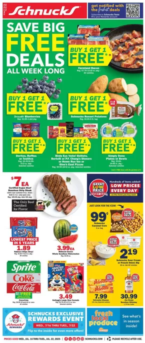 Schnucks catalogue in Clayton MO | Exclusive deals for our customers | 2025-07-16T00:00:00.000Z - 2025-07-22T00:00:00.000Z