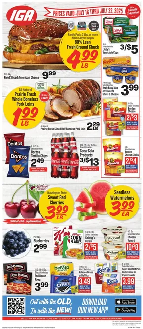 IGA catalogue in Liberty KY | New offers to discover | 2025-07-16T00:00:00.000Z - 2025-07-22T00:00:00.000Z