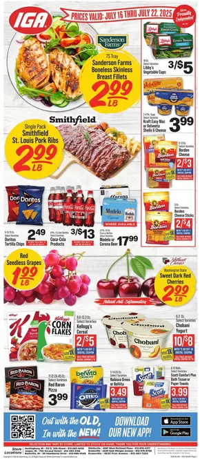 IGA catalogue in Liberty KY | Top deals and discounts | 2025-07-16T00:00:00.000Z - 2025-07-22T00:00:00.000Z