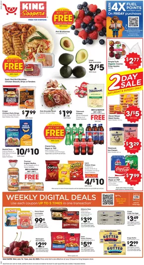 King Soopers catalogue in Windsor CO | Exclusive deals for our customers | 2025-07-16T00:00:00.000Z - 2025-07-22T00:00:00.000Z