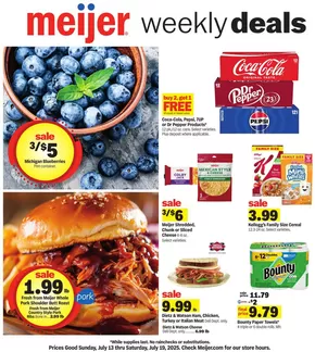 Meijer catalogue in Westville IL | Attractive special offers for everyone | 2025-07-13T00:00:00.000Z - 2025-07-19T00:00:00.000Z