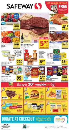 Safeway catalogue in Sparks NV | Exclusive bargains | 2025-07-16T00:00:00.000Z - 2025-07-22T00:00:00.000Z