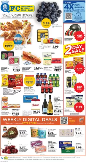 QFC catalogue in Port Hadlock WA | Our best offers for you | 2025-07-16T00:00:00.000Z - 2025-07-22T00:00:00.000Z
