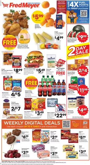Fred Meyer catalogue in Battle Ground WA | Our best offers for you | 2025-07-16T00:00:00.000Z - 2025-07-22T00:00:00.000Z
