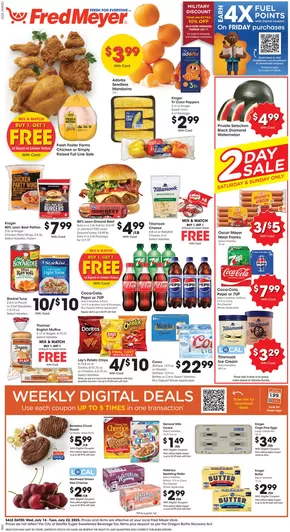 Fred Meyer catalogue in Battle Ground WA | Top deals and discounts | 2025-07-16T00:00:00.000Z - 2025-07-22T00:00:00.000Z