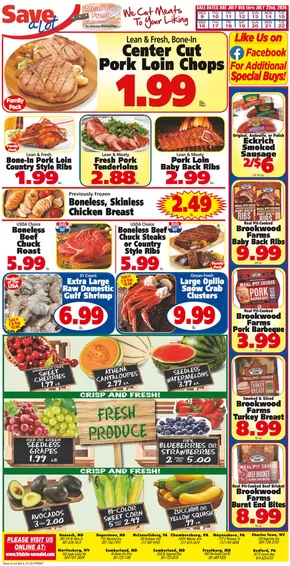 Save a Lot catalogue in Lovettsville VA | Great discounts on selected products | 2025-07-09T00:00:00.000Z - 2025-07-22T00:00:00.000Z
