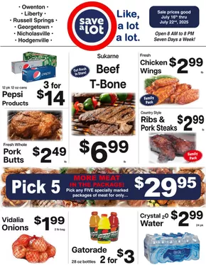 Save a Lot catalogue in Columbia KY | Offers for bargain hunters | 2025-07-16T00:00:00.000Z - 2025-07-22T00:00:00.000Z