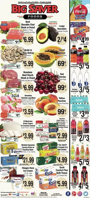 Big Saver Foods Weekly Special