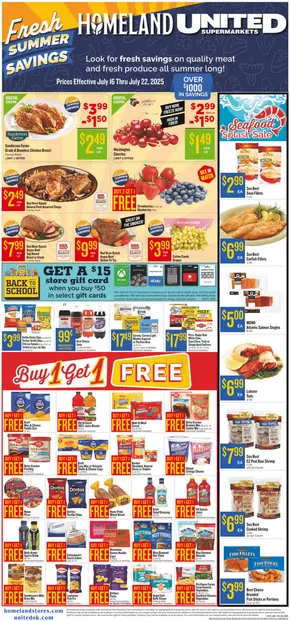 Homeland Market catalogue in Marietta OK | Discover attractive offers | 2025-07-16T00:00:00.000Z - 2025-07-22T00:00:00.000Z