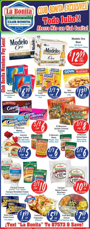 La Bonita Supermarkets catalogue in Jasper AR | Exclusive deals and bargains | 2025-07-01T00:00:00.000Z - 2025-07-31T00:00:00.000Z